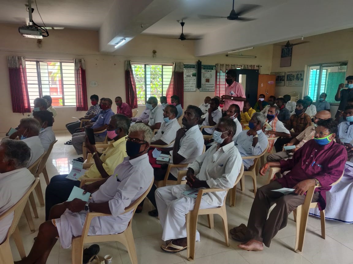 ICAR-IIHR Organized an Off-campus Training in Collaboration with  KVK, Viringipuram, Tamil Nadu