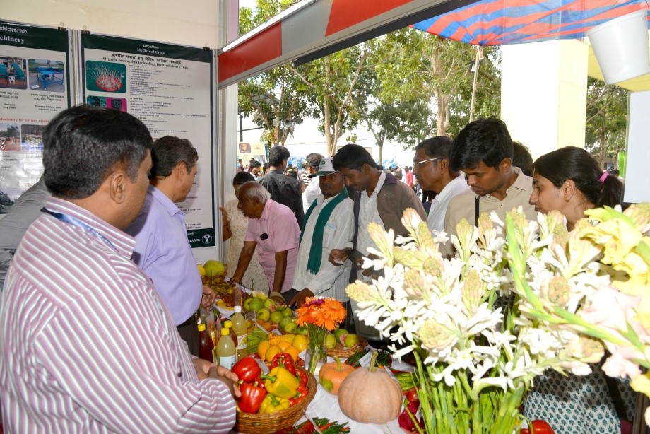 ICAR-IIHR bags the BEST EXHIBITION STALL award in the UAS (B), GKVK, Krishimela 2019