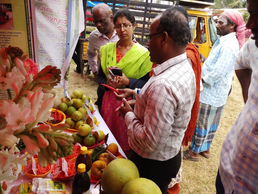 ICAR-IIHR participated in Krishi Mela-2019, of V.C. Farm, Mandya