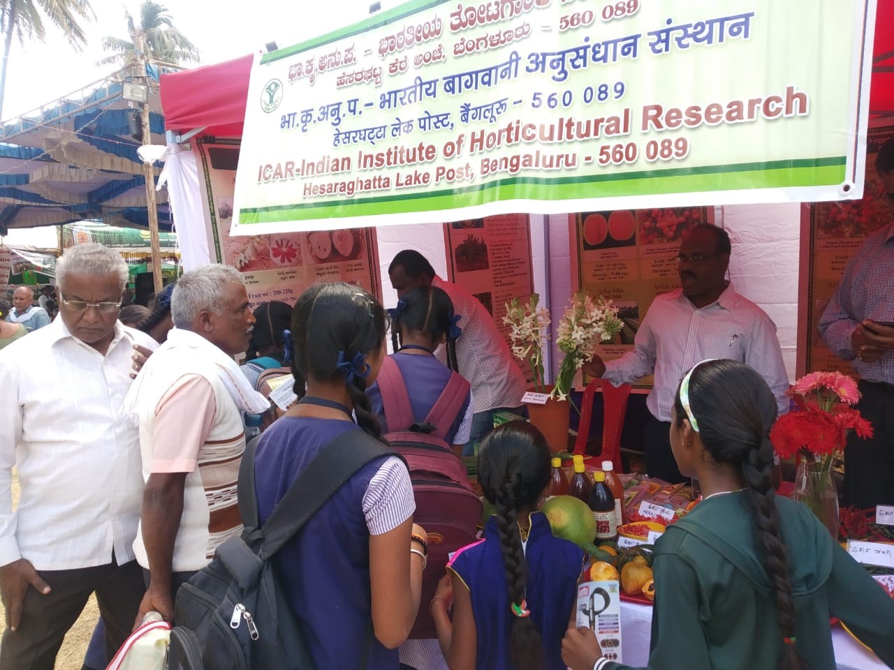 ICAR-IIHR participated in Krishi Mela-2019, of V.C. Farm, Mandya