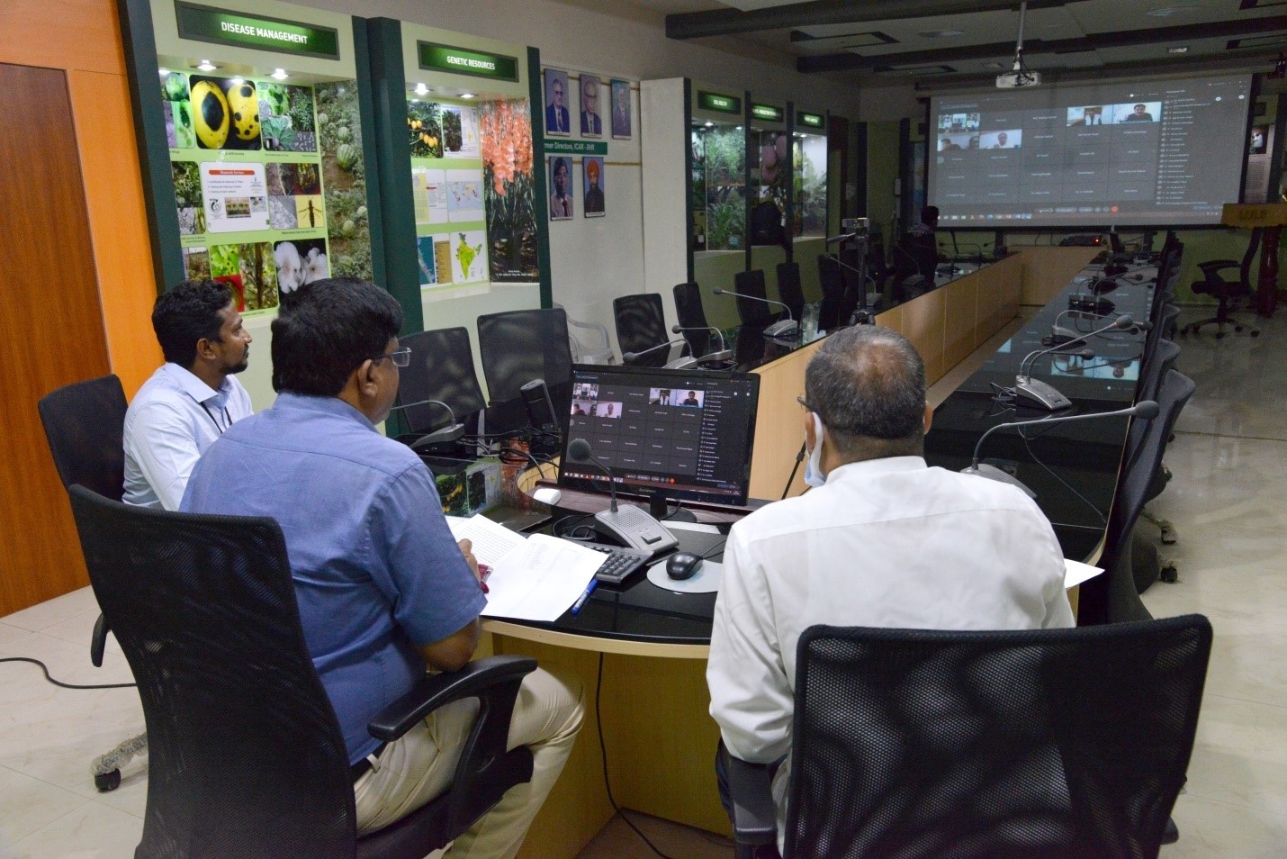 ICAR-IIHR organized “International Webinar Series on Technology Backstopping for Agri-Extension: Indian Experiences” in collaboration with MANAGE on 31.08.2021 