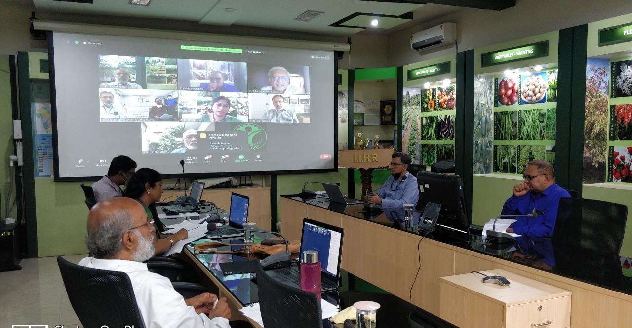WEBINAR on “Conserve & Celebrate Biodiversity" organized by ICAR-IIHR to celebrate World Environment Day on 05th June 2020