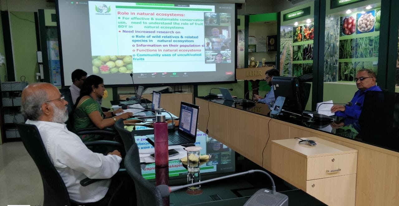 WEBINAR on “Conserve & Celebrate Biodiversity" organized by ICAR-IIHR to celebrate World Environment Day on 05th June 2020