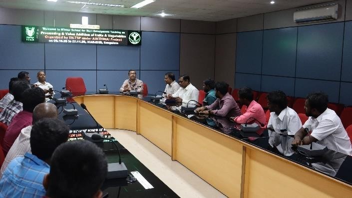 Winter school on “Advanced Production Techniques with Value Addition in High Value Fruit Crops” held at ICAR- IIHR, Bengaluru from 09 October  to 07 November 2025