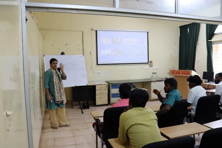 Winter school on “Advanced Production Techniques with Value Addition in High Value Fruit Crops” held at ICAR- IIHR, Bengaluru from 09 October  to 07 November 2025