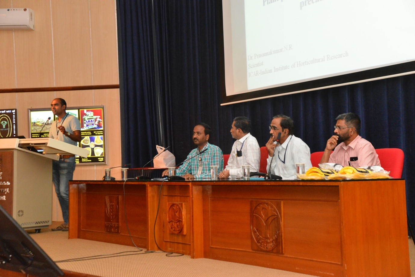 Workshop on “Good Agricultural Practices in Handling Plant Protection Chemicals in Horticulture” conducted at ICAR-IIHR, Bengaluru